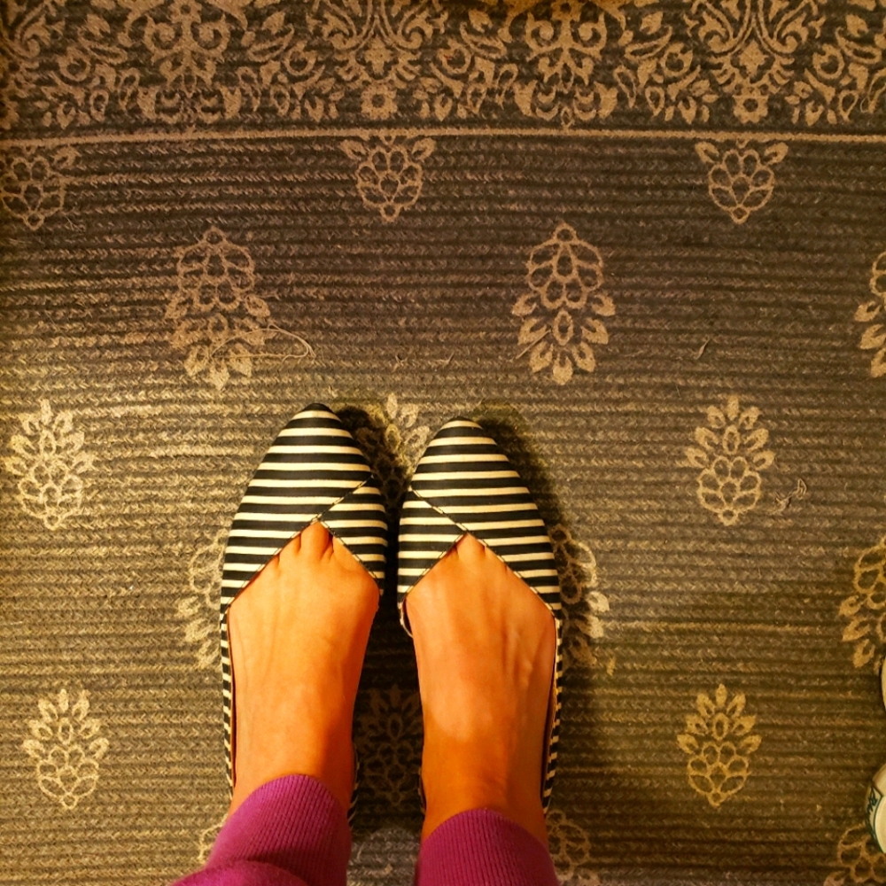 BCBG flats - size 7.5, never used